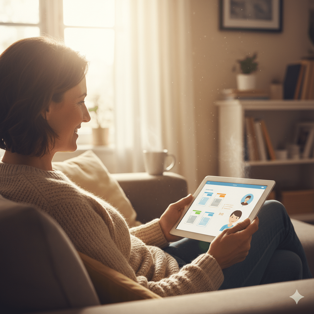 tranquilidad, desde casa.